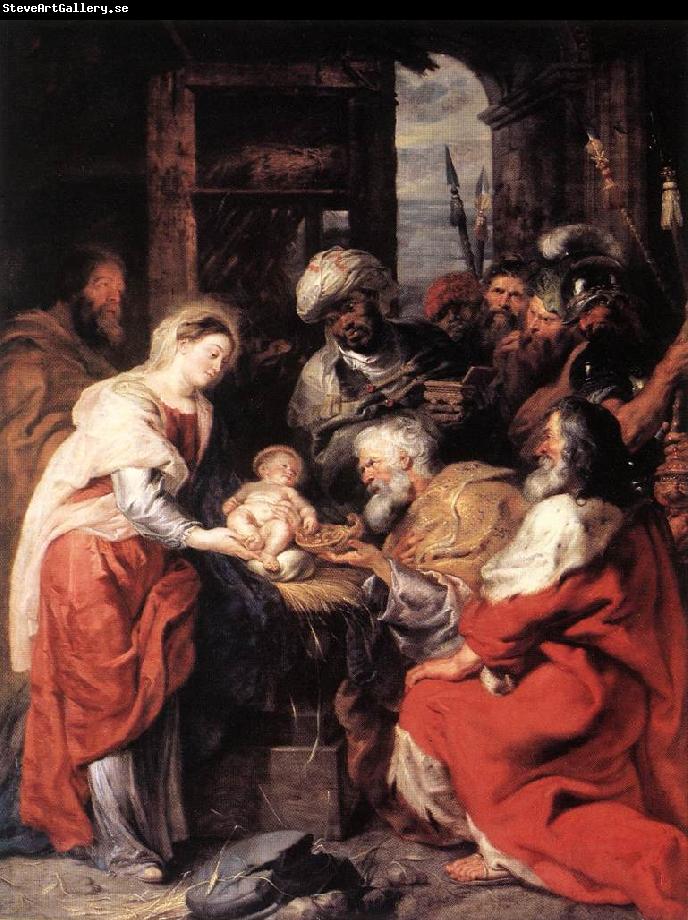 RUBENS, Pieter Pauwel Adoration of the Magi